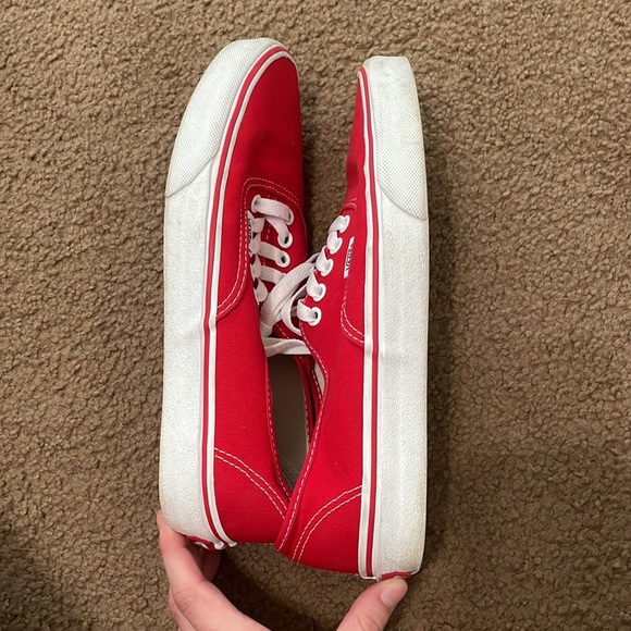 Red Vans - Picture 4 of 7